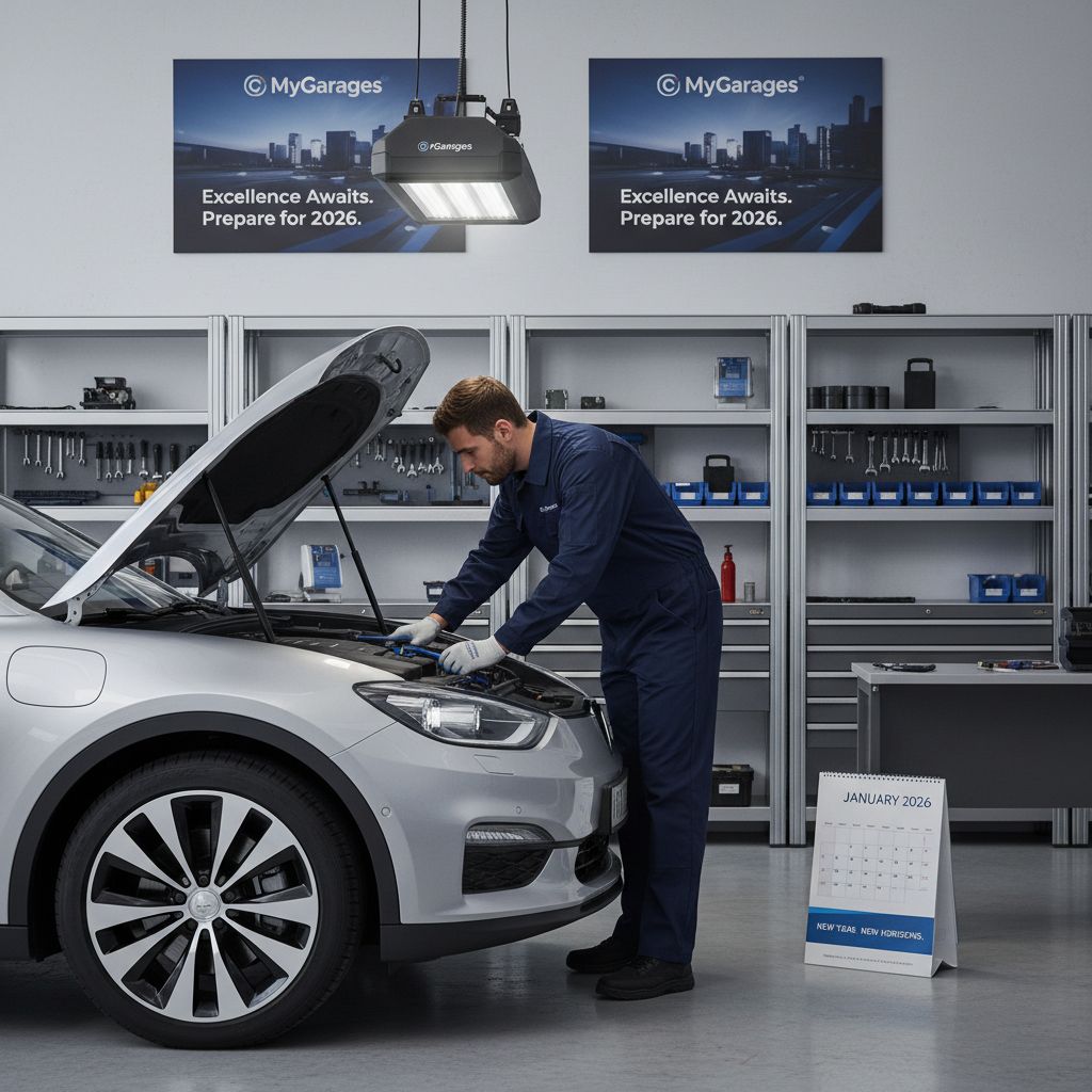 Anticiper 2026 : Le Guide Stratégique de l'Entretien Automobile et du Référencement MyGarages 1