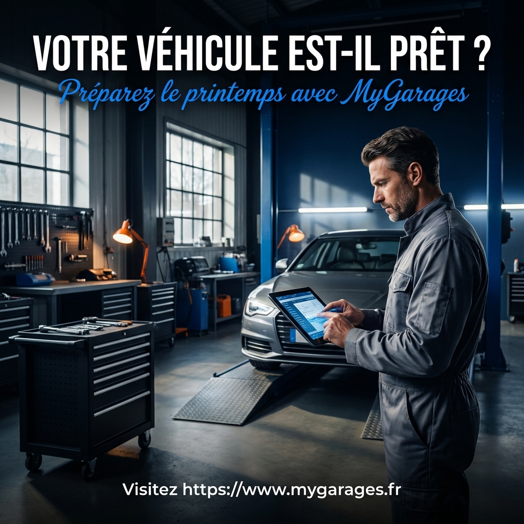 Bilan de Santé Auto : Pourquoi le Passage au Printemps est l'Heure de l'Expertise sur MyGarages 1