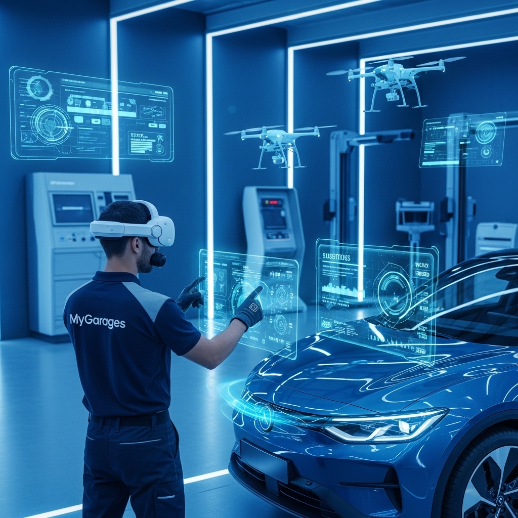 Explorez l'Avenir de la Réparation Automobile avec MyGarages : Technologie et Innovation au RDV 1