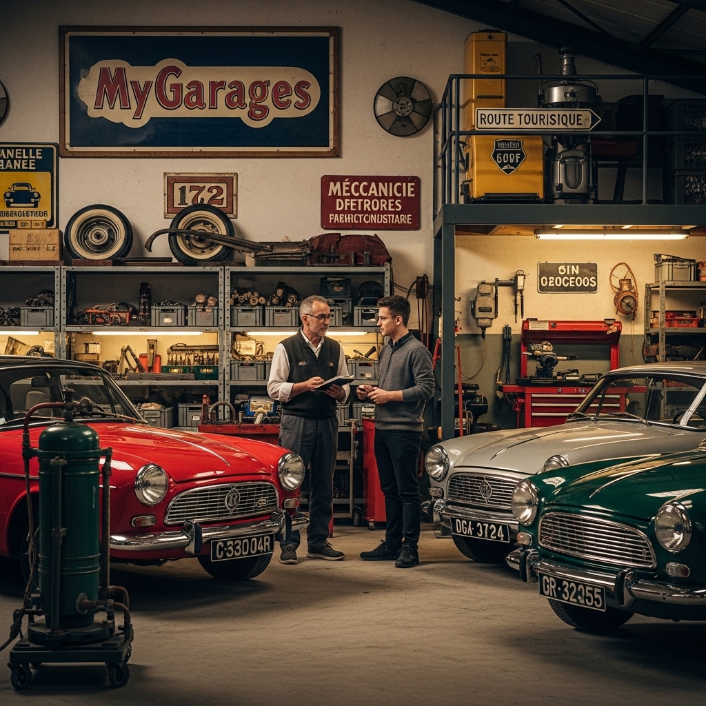 Plongée au cœur des garages mythiques français : histoires d'hier et d'aujourd'hui 1