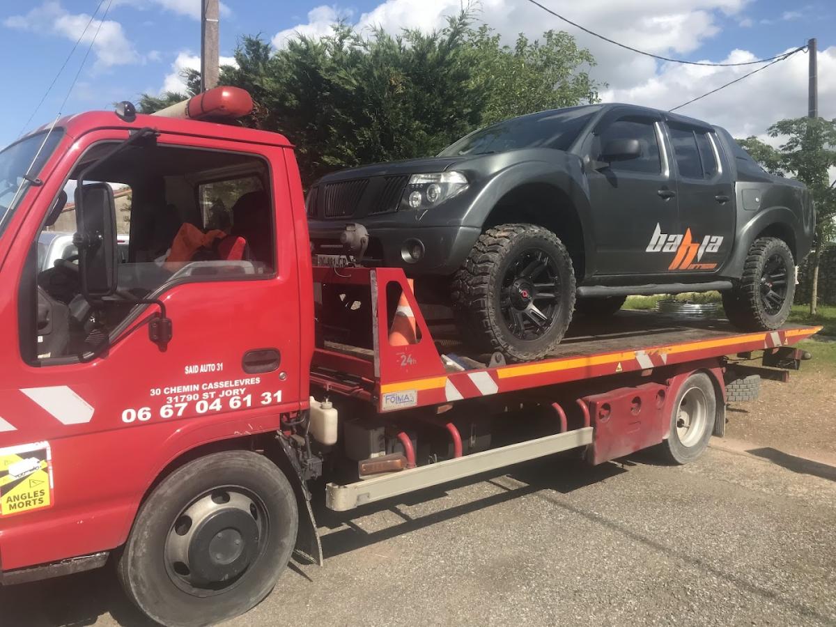 Dépannage remorquage st jory Said auto 31