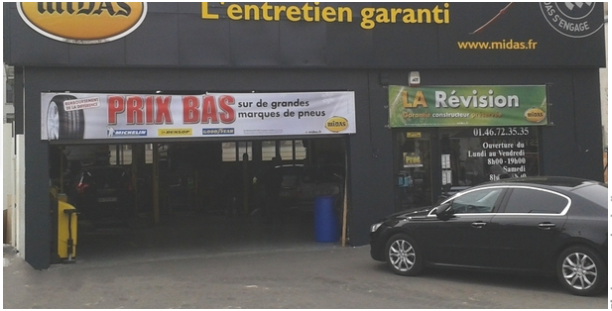 Midas VITRY SUR SEINE