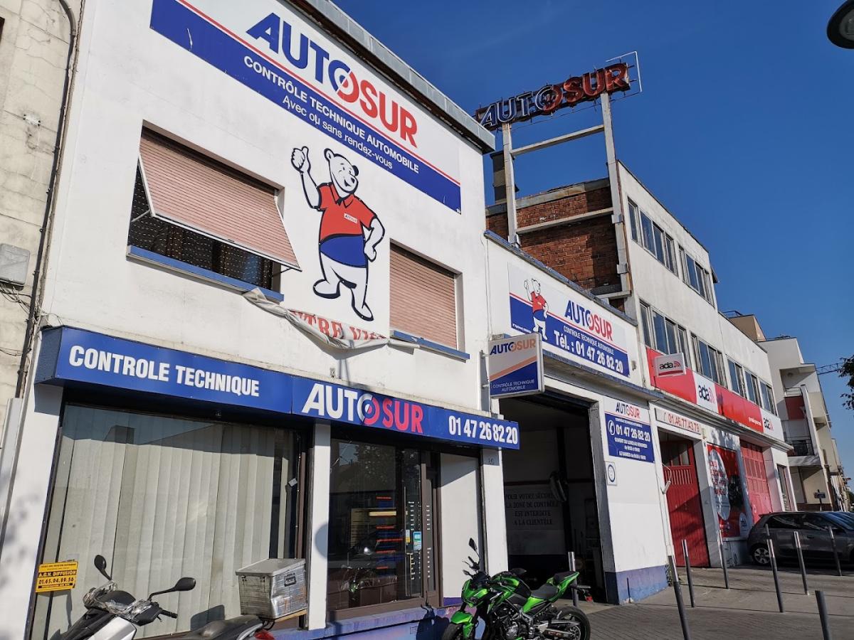 Contrôle technique Autosur Villejuif
