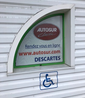 Contrôle technique Autosur Descartes