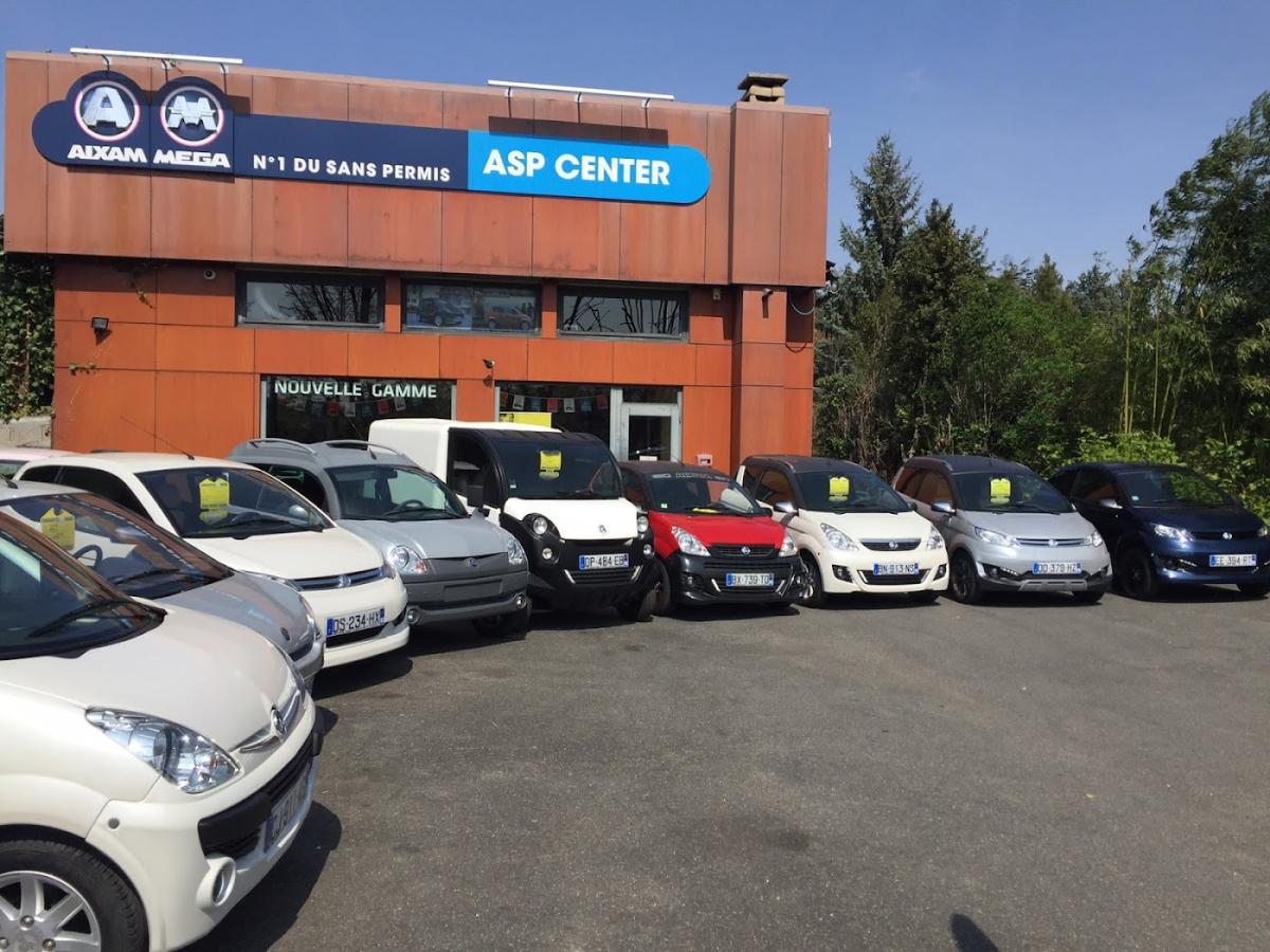 ASP CENTER Villefranche Concessionnaire AIXAM le n°1 du sans permis
