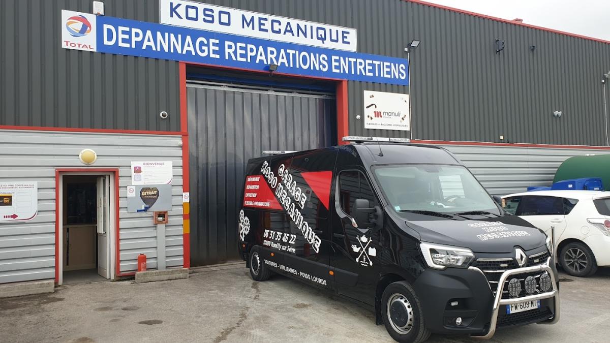 GARAGE KOSO Mécanique - VL, VUL, PL et vente GAZ AIR LIQUIDE