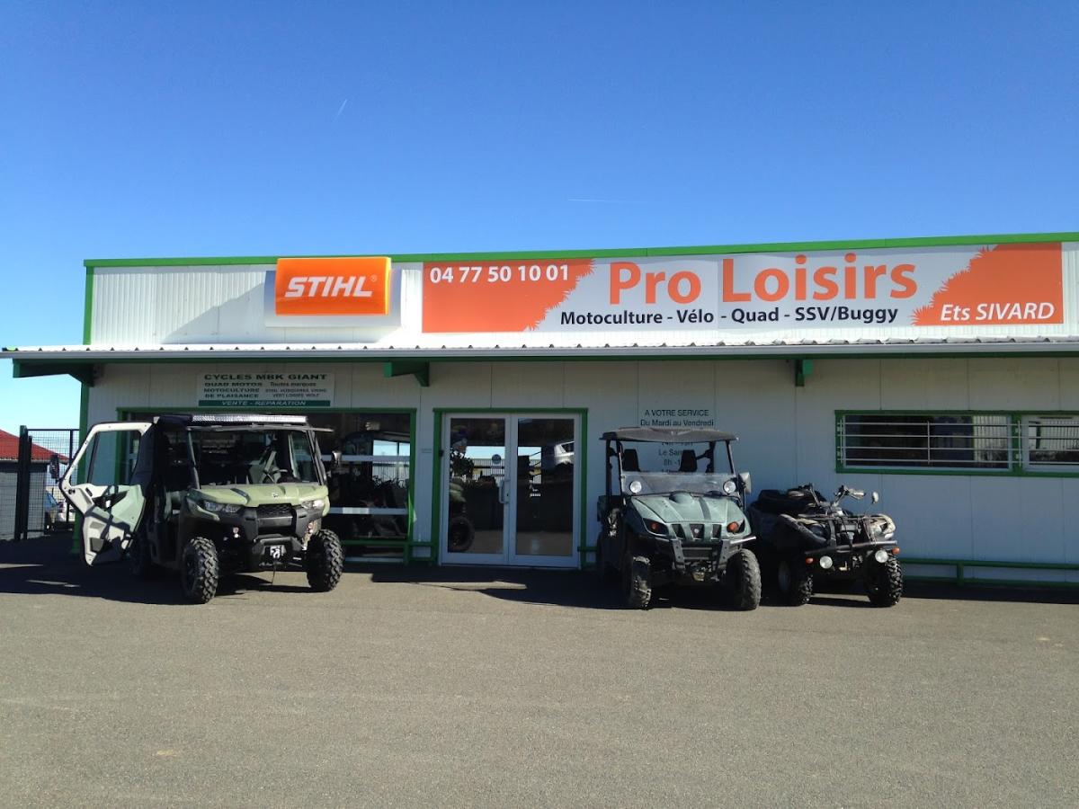 Pro Loisirs Ets SIVARD Motoculture Quads SSV buggy