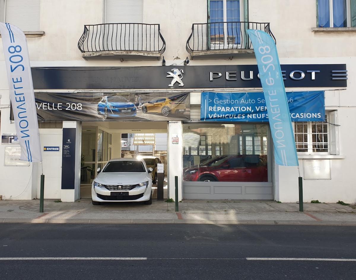 GARAGE GAS 66 spécialiste Peugeot