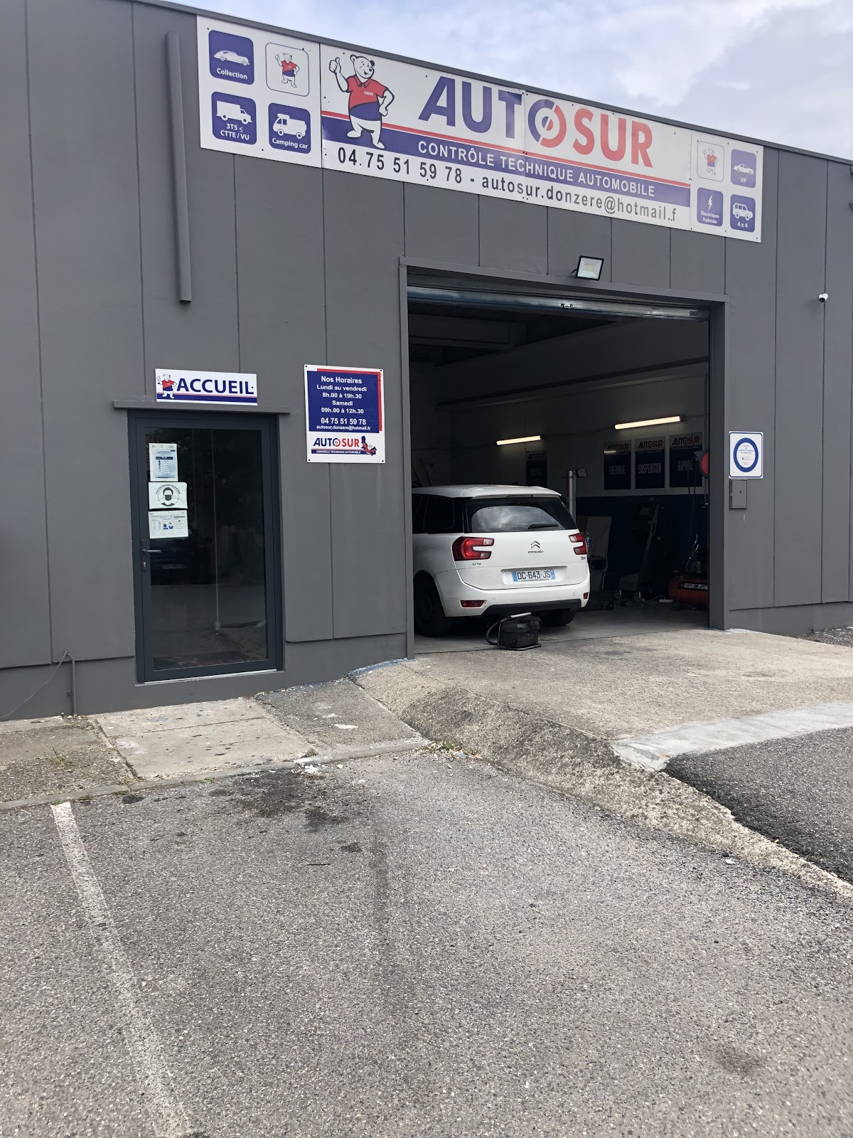 Contrôle technique Autosur Donzère