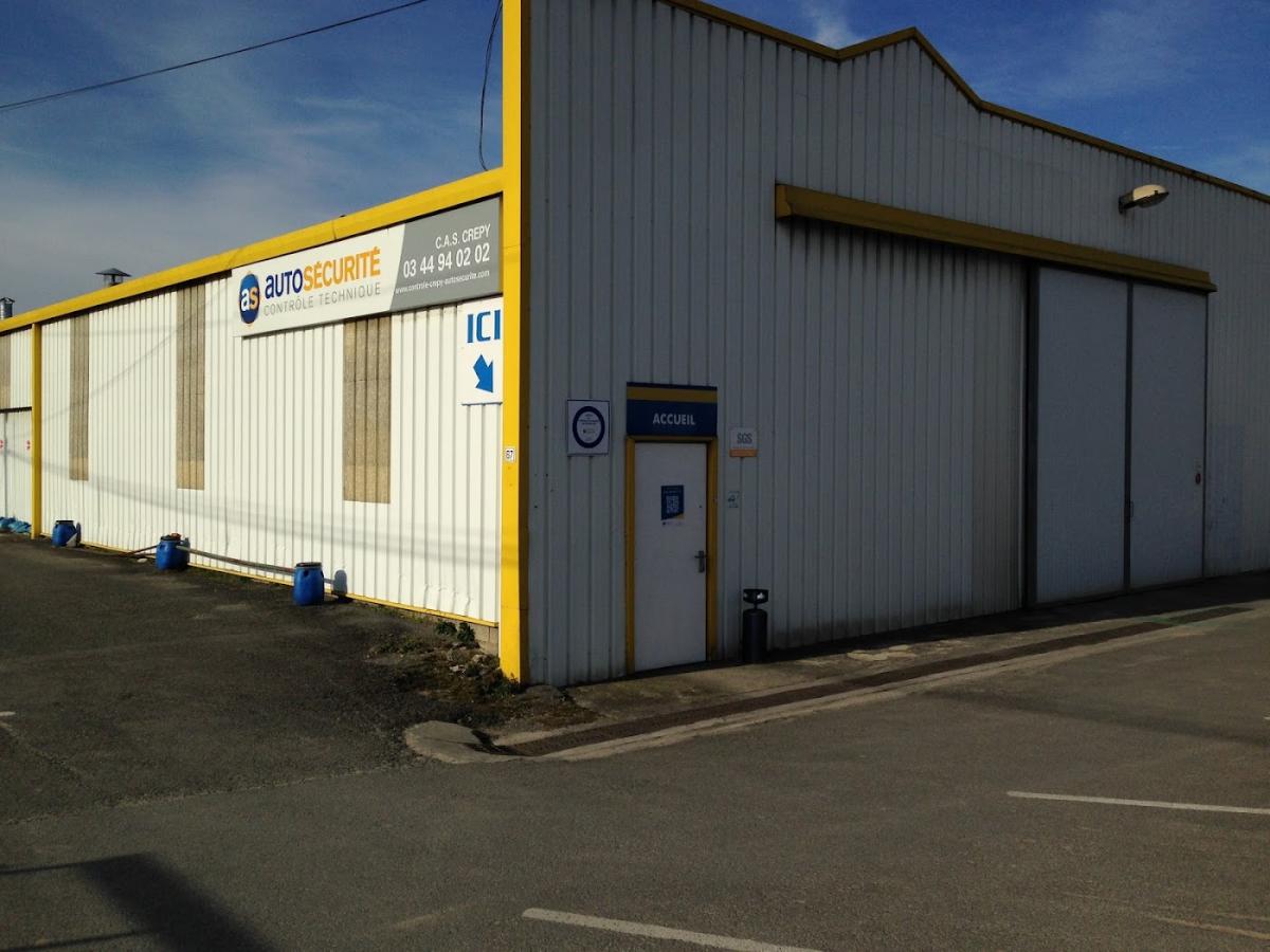 AS Autosécurité Contrôle Technique CREPY EN VALOIS