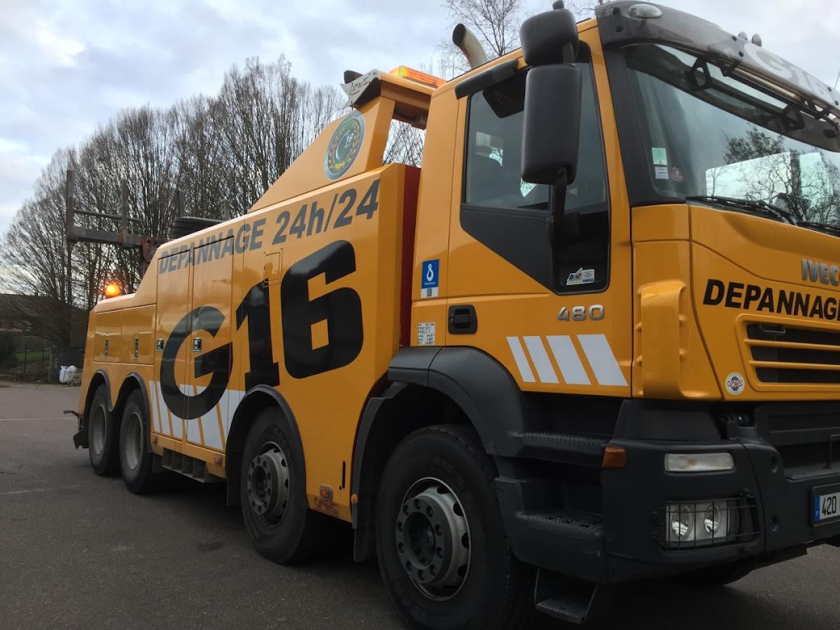G16 DEPANNAGE REMORQUAGE LOGISTIQUE