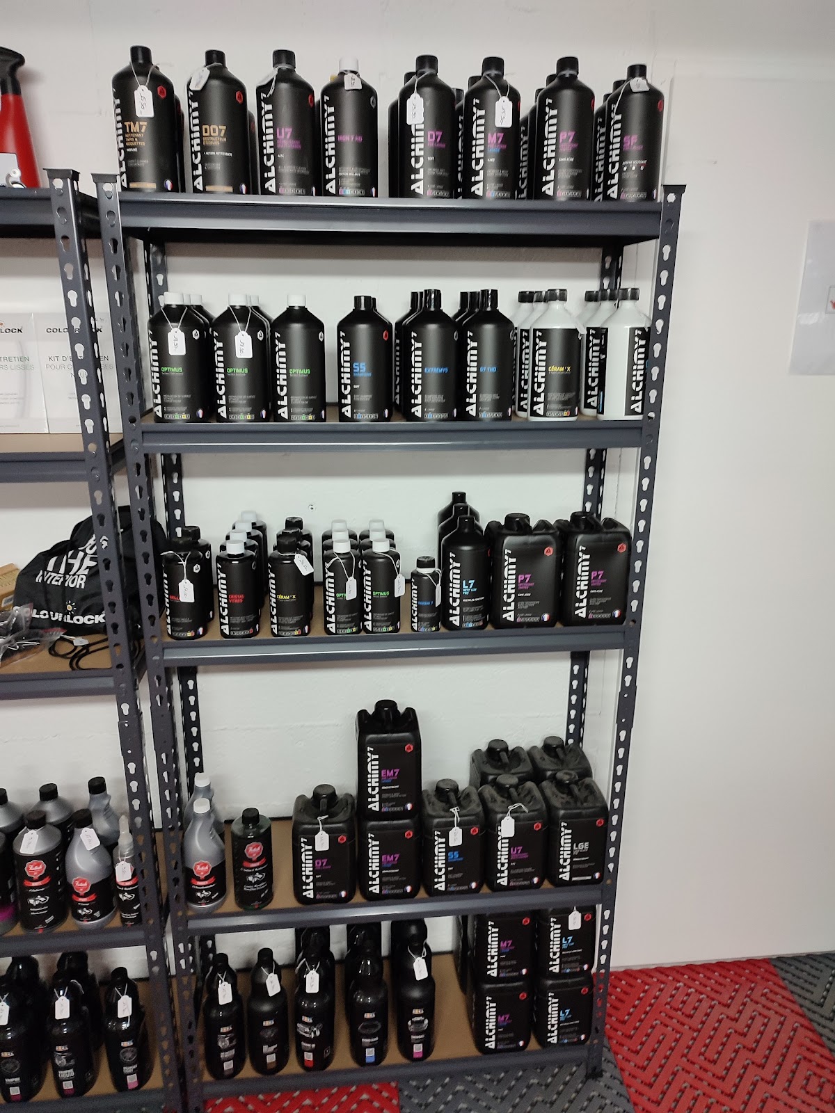 Au comptoir du detailing