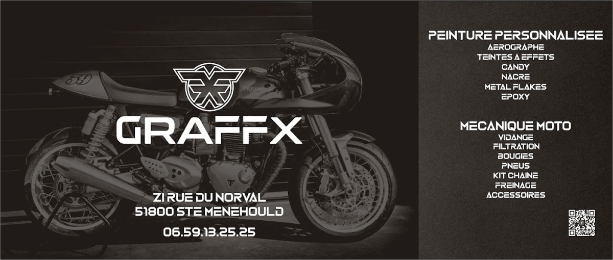 Graffx peinture moto