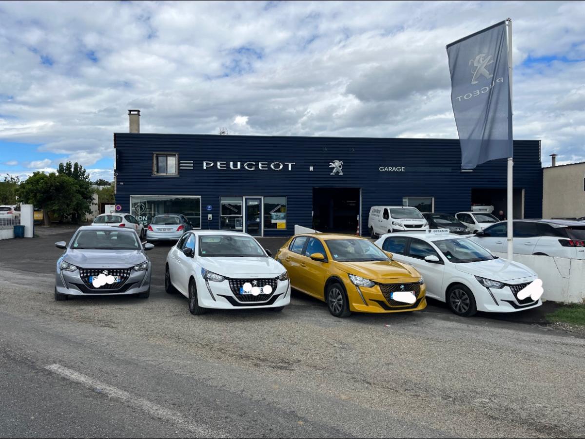 garage gps auto Peugeot