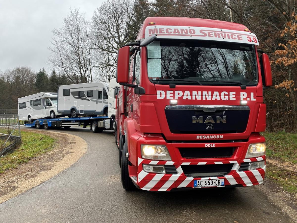 Dépannage Remorquage Poids Lourds DOLE 39