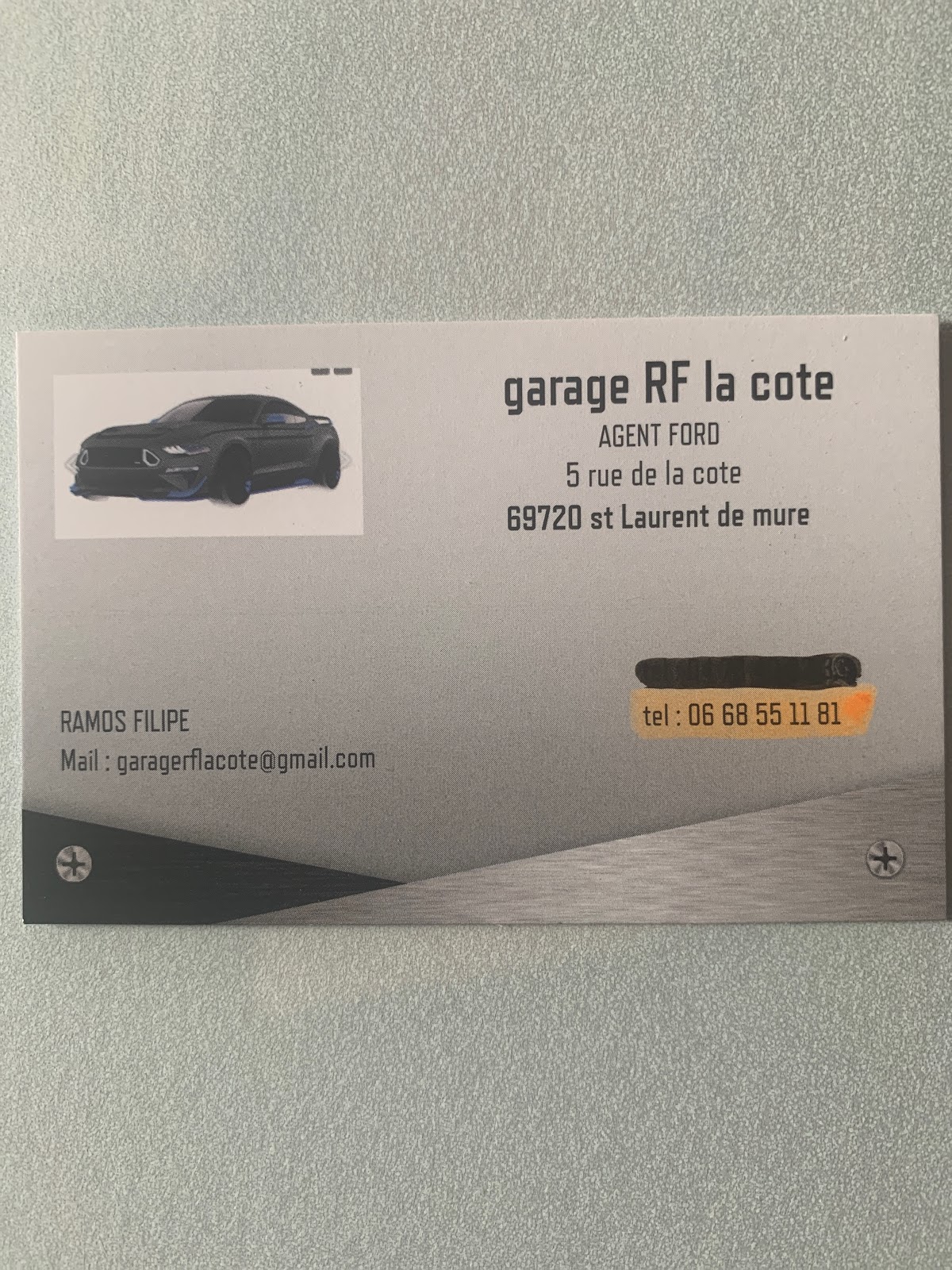 GARAGE RF la COTE FORD