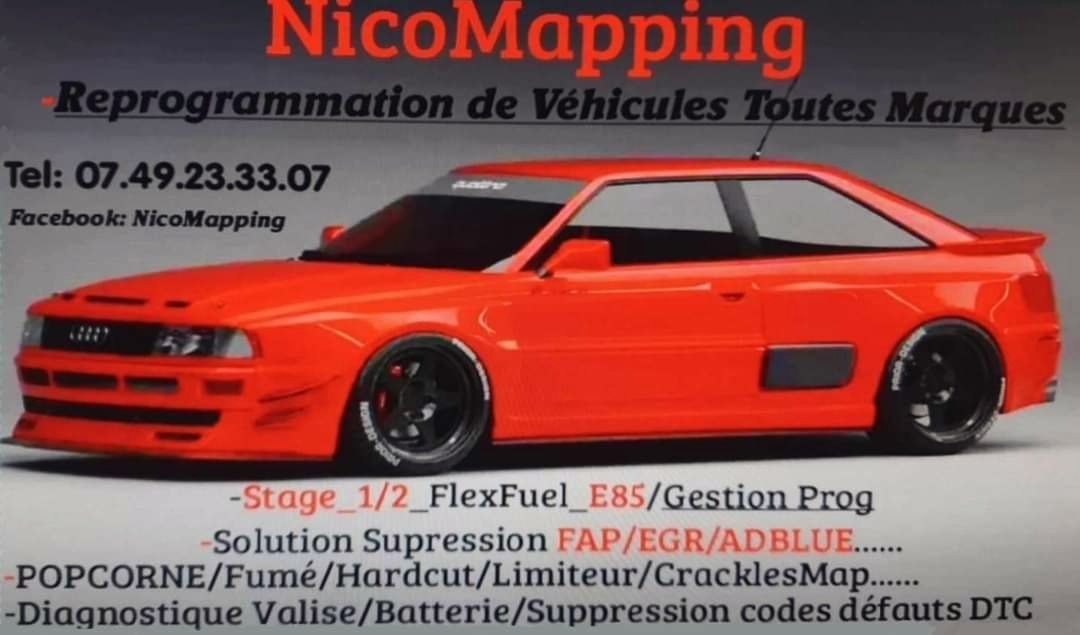 NicoMapping Reprogrammation Moteur