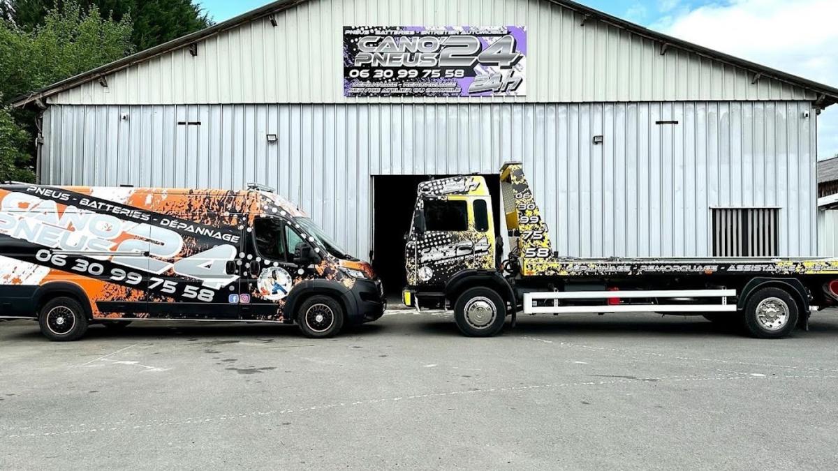 CANO’PNEUS 24 (Assistance dépannage-remorquage 24H/24 - 7J/7)