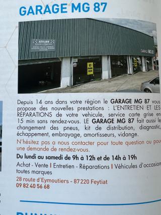 Garage Garage MG 87 0
