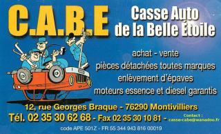 Garage Casse Auto de la Belle Etoile C.A.B.E 0