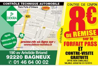 Garage Centre contrôle technique DEKRA 0