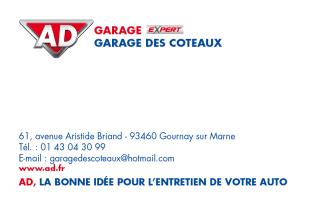 Garage Garage des Coteaux AD Expert 0