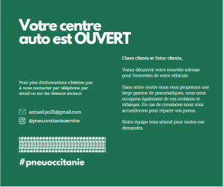Garage PNEU OCCITANIE SERVICE 1