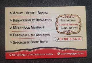 Garage Jb car vintage 0