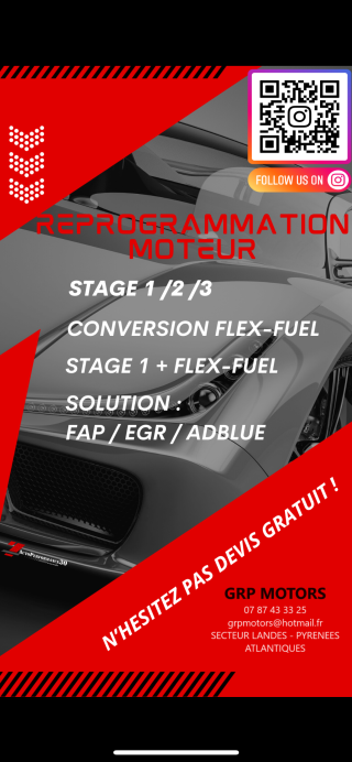 Garage Garage GRP MOTORS - Entretien véhicule / Reprogrammation moteur / Conversion E85 2